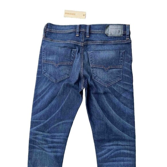 Diesel Men Size 26 Tepphar Slim Carrot Jeans $278 RS016 Blue W26 L30 $218 - Picture 6 of 15